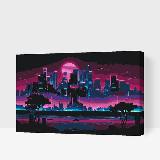 Paint by Numbers - Night City
