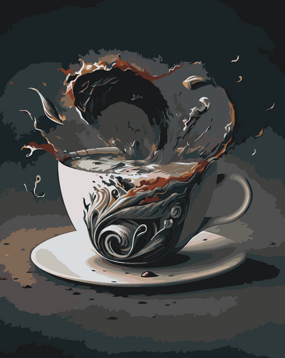 Paint by Numbers - Kaffetsunami
