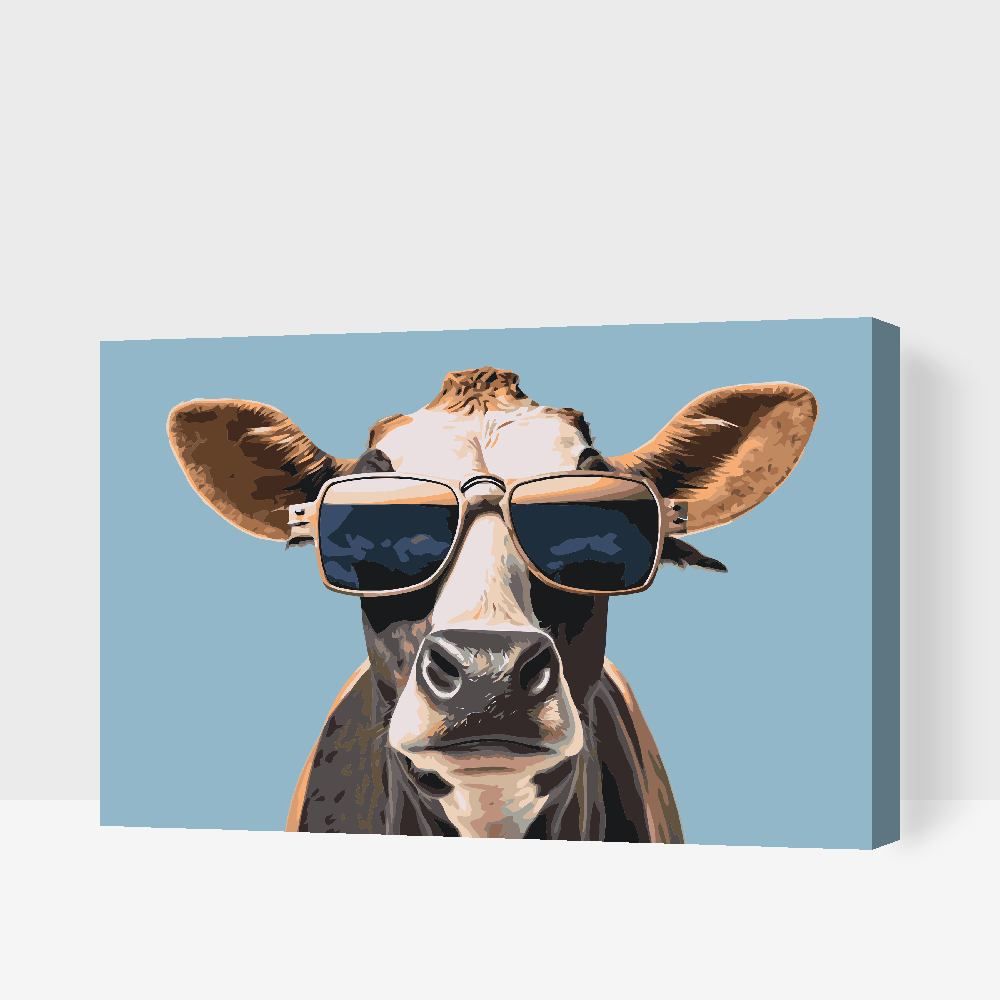 Paint by Numbers - Cool Cow