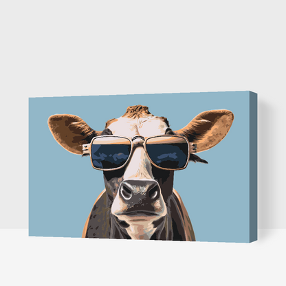Paint by Numbers - Cool Cow