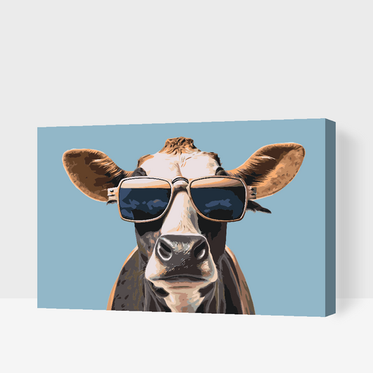 Paint by Numbers - Cool Cow