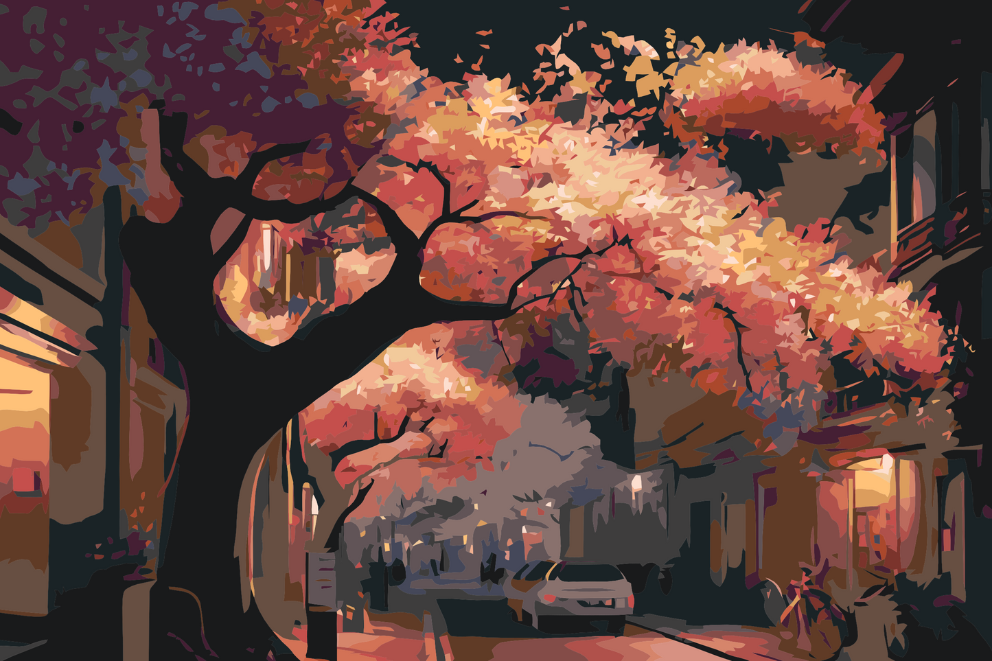 Paint by Numbers - Aftengaden