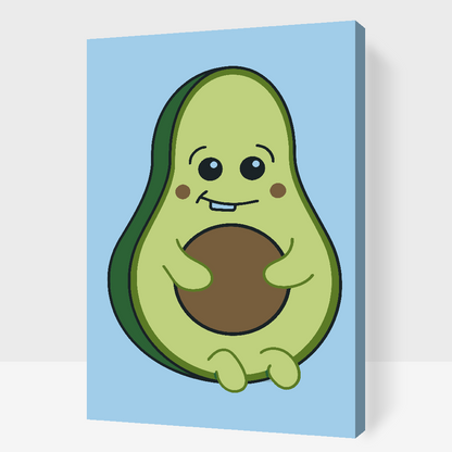 Paint by Numbers - Avocado