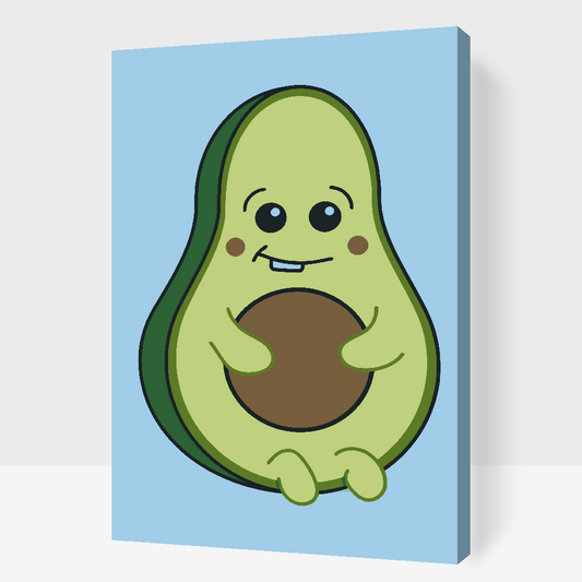 Paint by Numbers - Avocado