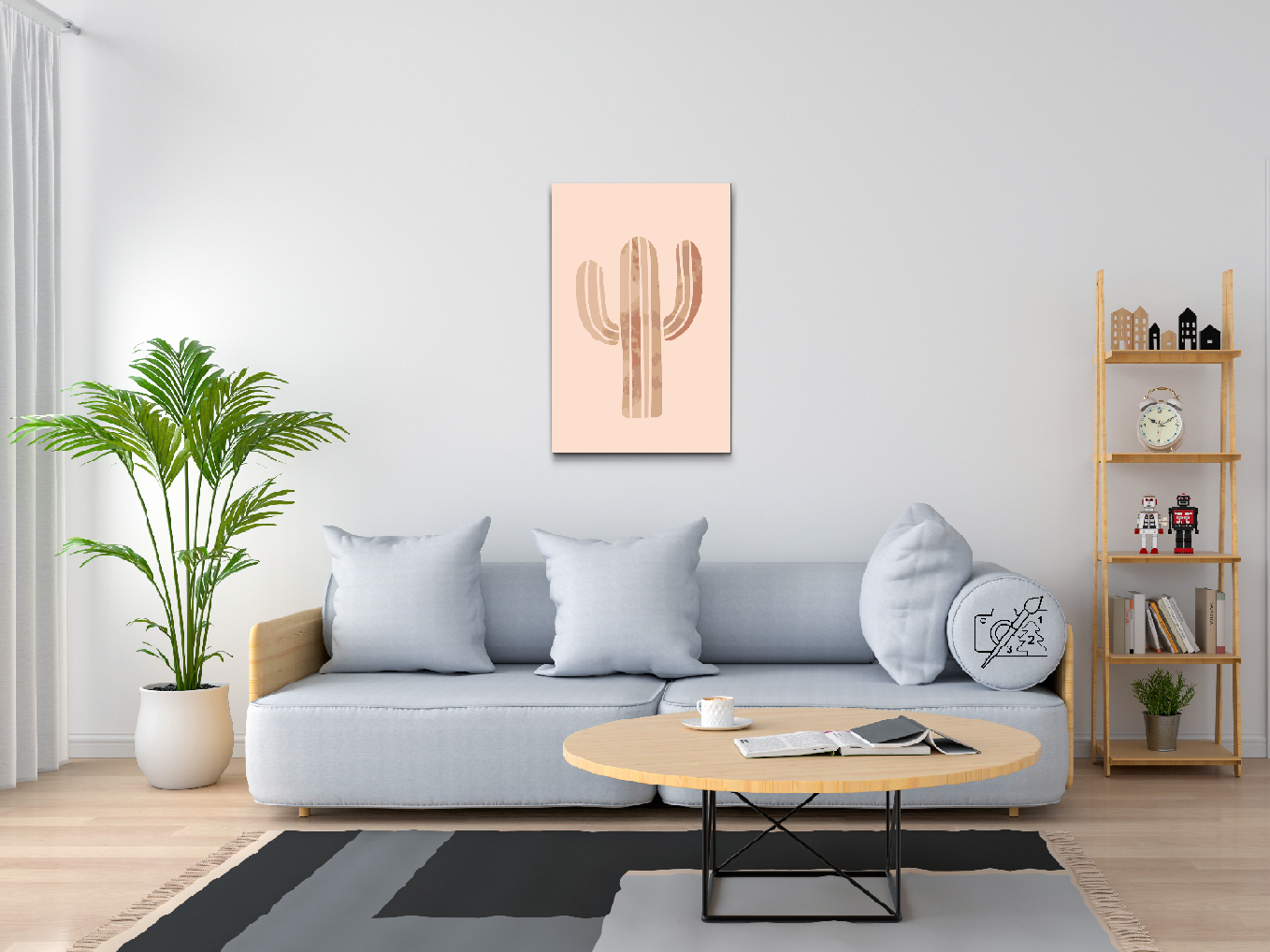 Paint by Numbers - Boho-kaktus