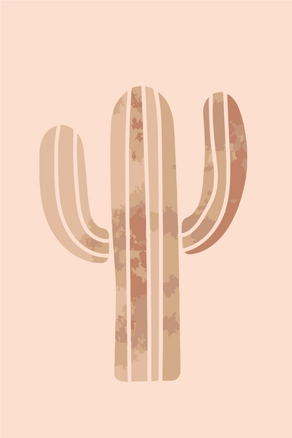 Paint by Numbers - Boho-kaktus