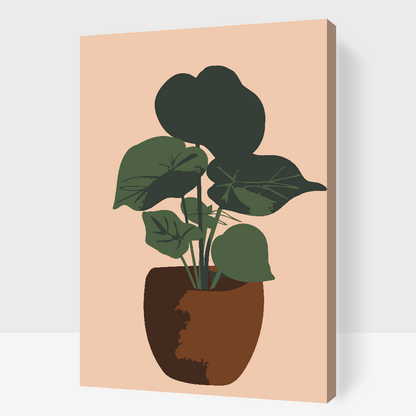 Paint by Numbers - Boho-planten i vase 2