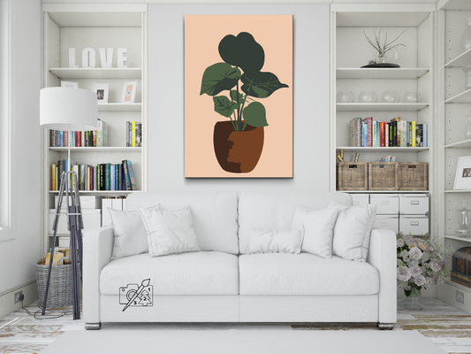 Paint by Numbers - Boho-planten i vase 2