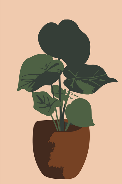 Paint by Numbers - Boho-planten i vase 2