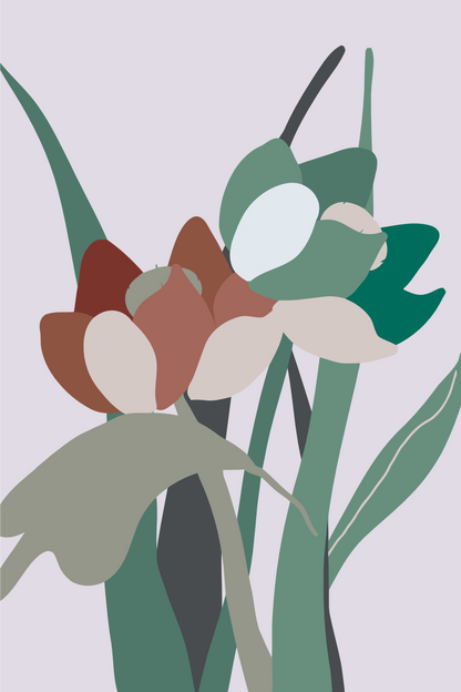 Paint by Numbers - Boho Vilde Blomster