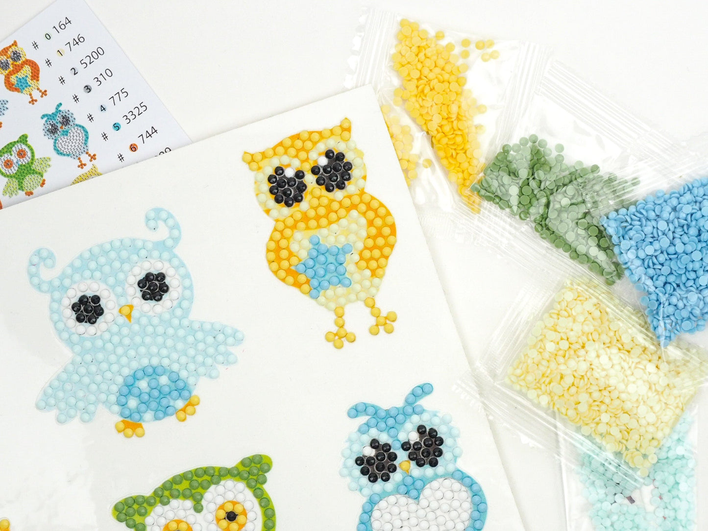 Diamond Painting Sticker - Ugler