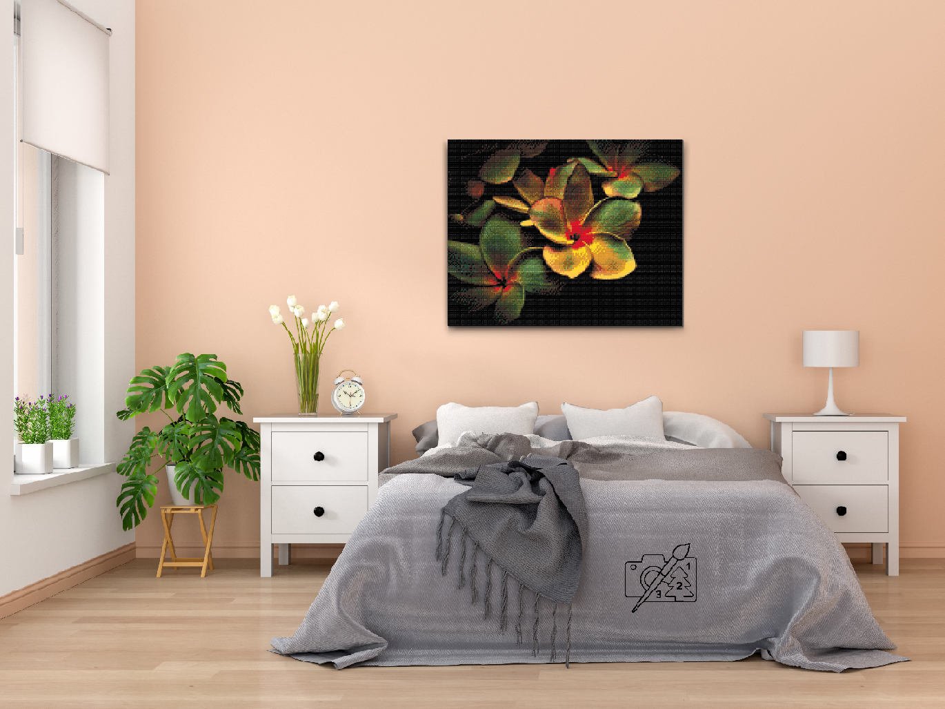 Diamond Painting - Blomster