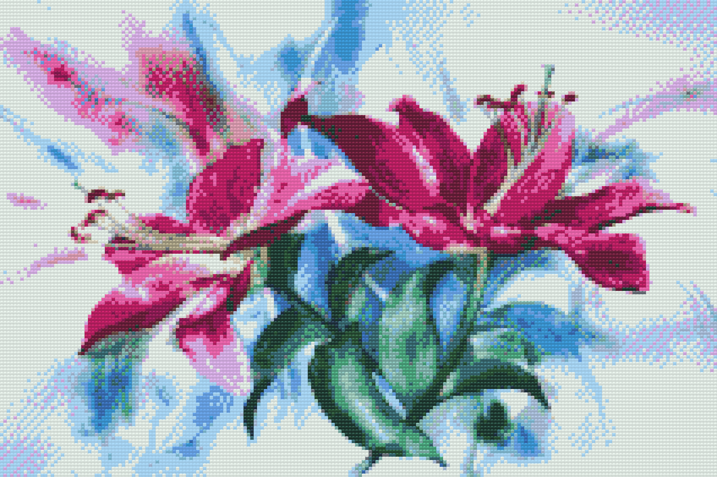 Diamond Painting - Liljer