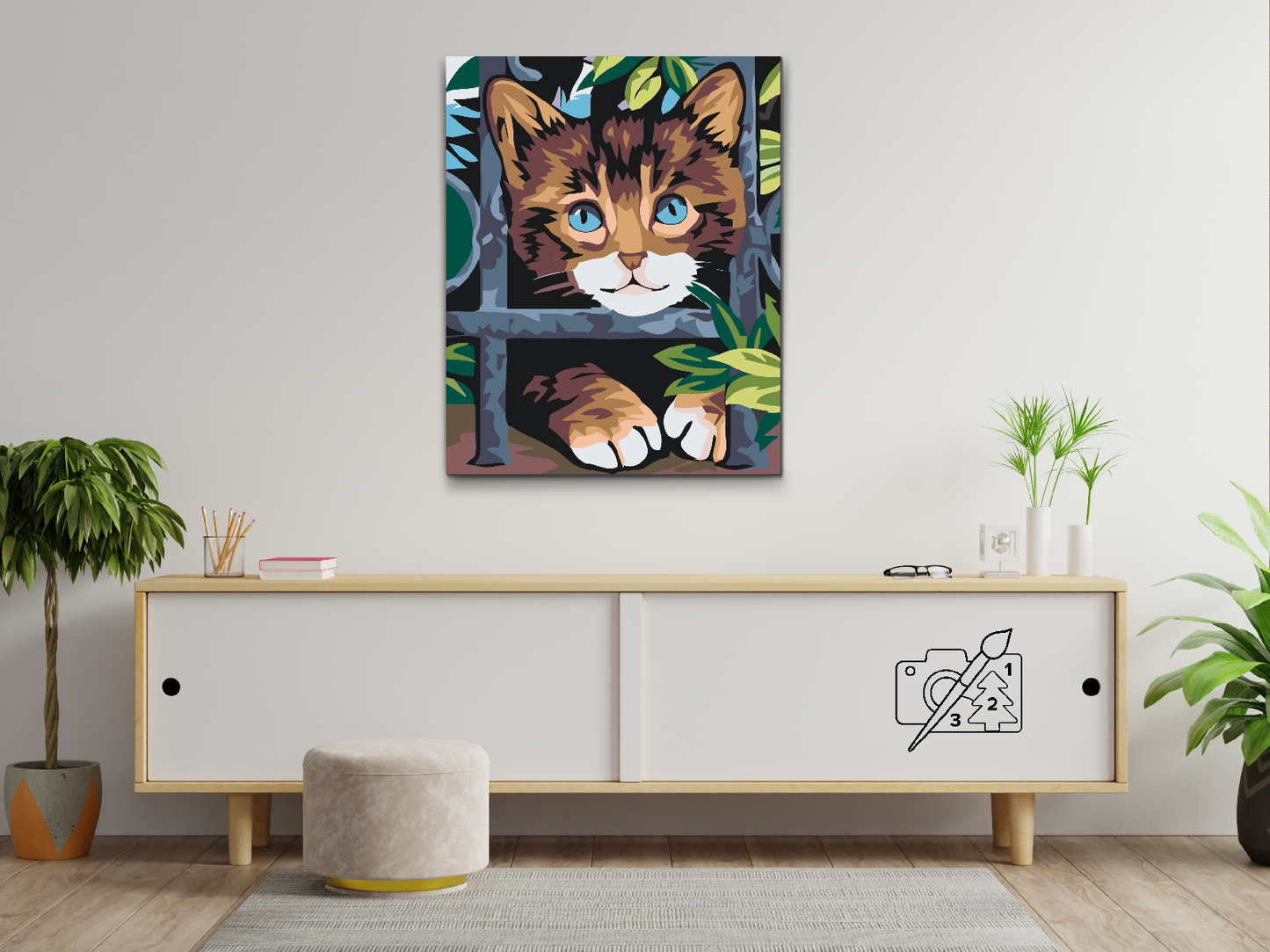 Paint by Numbers - Kitty