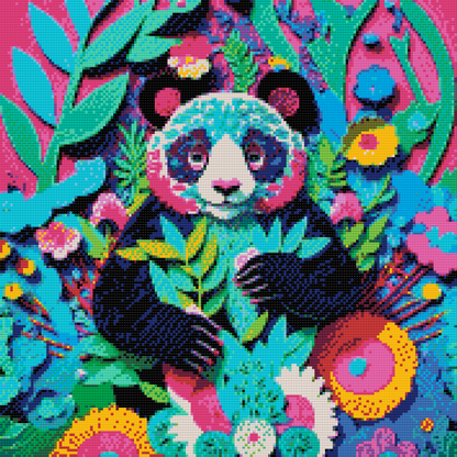 Diamond Painting - Glad panda