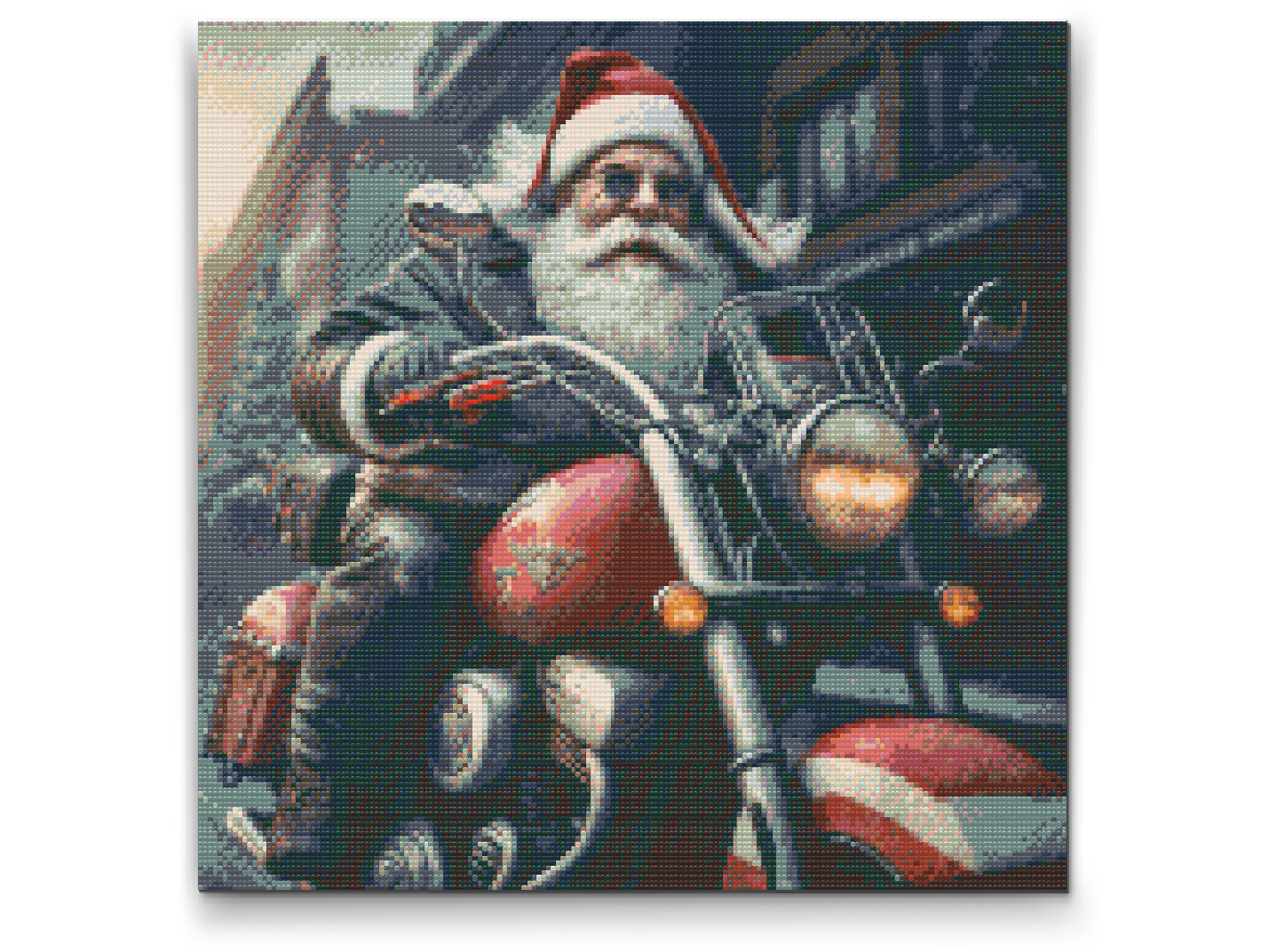 Diamond Painting - Moderne julemanden