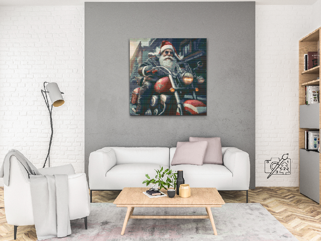 Diamond Painting - Moderne julemanden