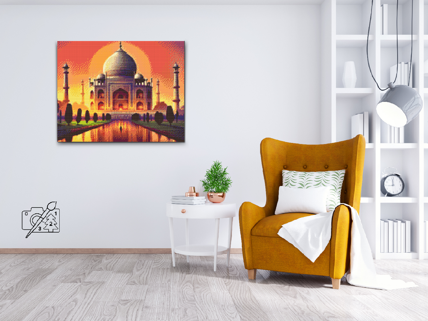 Diamond Painting - Eventyret Taj Mahal