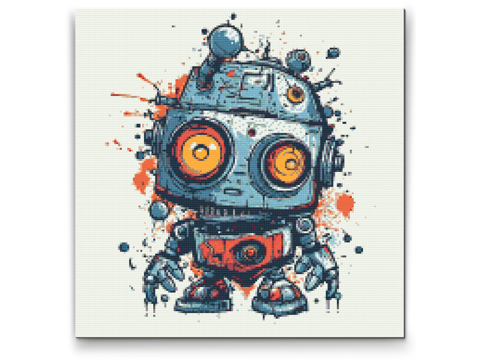Diamond Painting - Sød robot