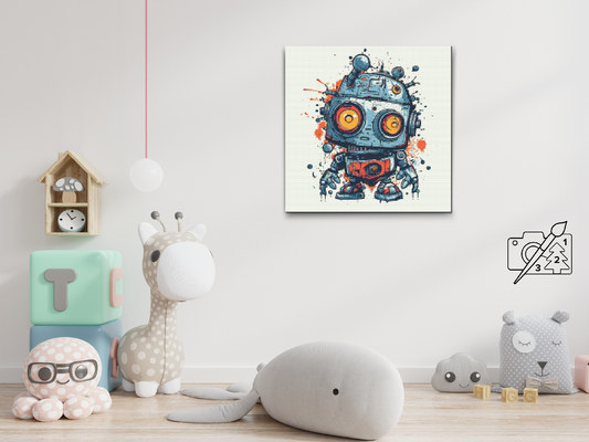 Diamond Painting - Sød robot
