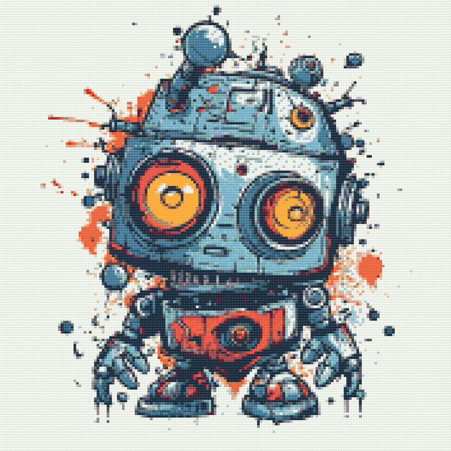 Diamond Painting - Sød robot