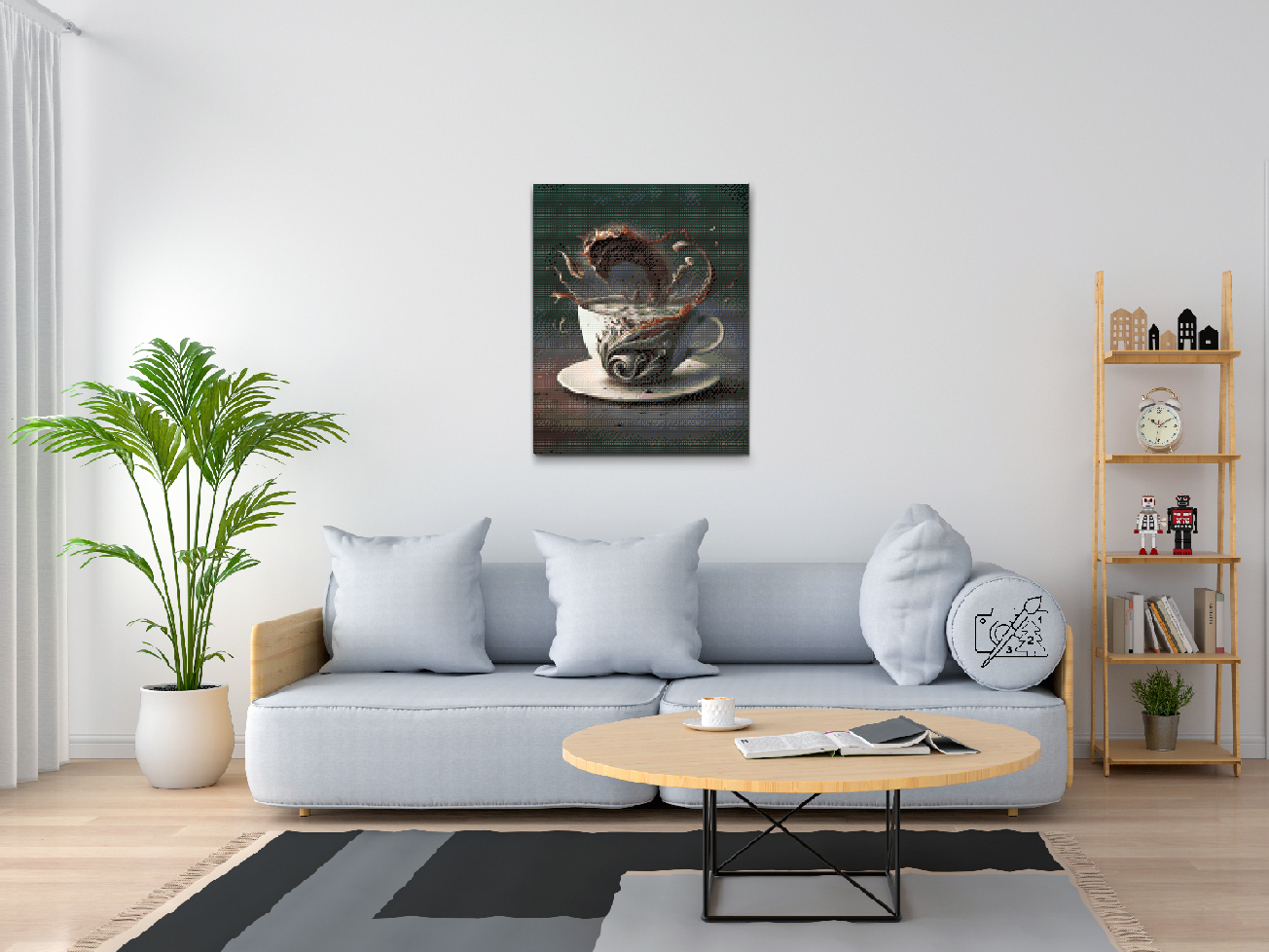 Diamond Painting - Kaffetsunami