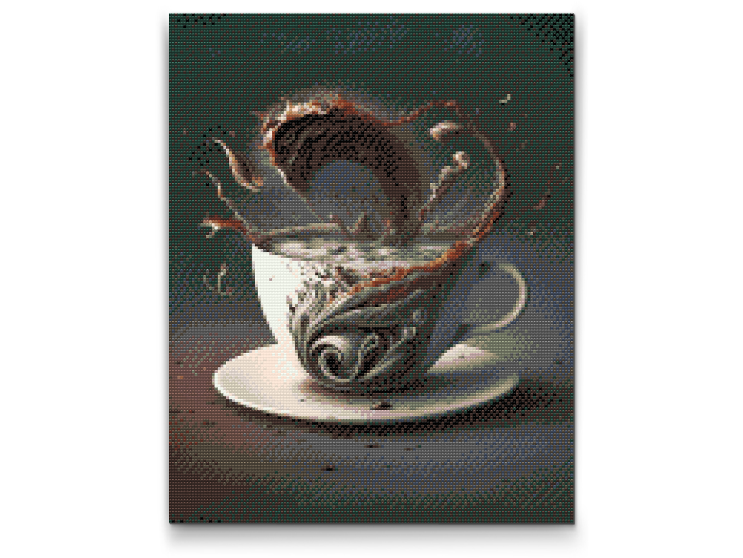 Diamond Painting - Kaffetsunami