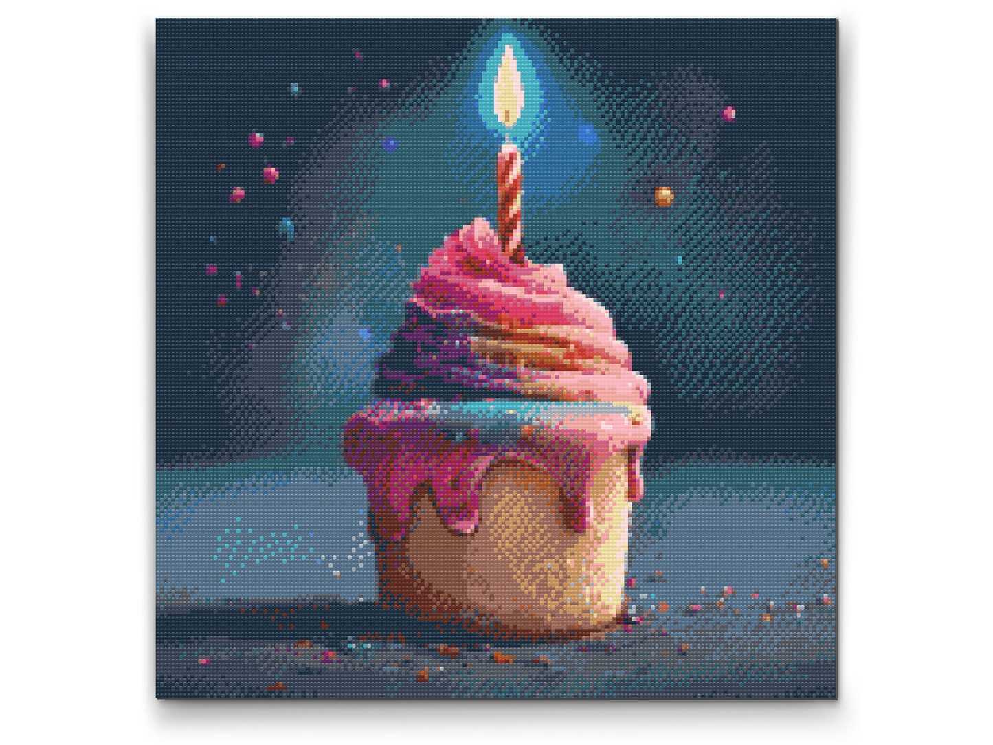 Diamond Painting - Den første fødselsdag