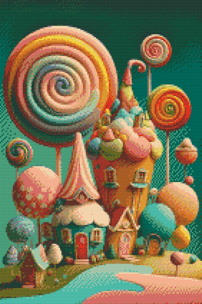 Diamond Painting - Sugar Cupcake-hjem