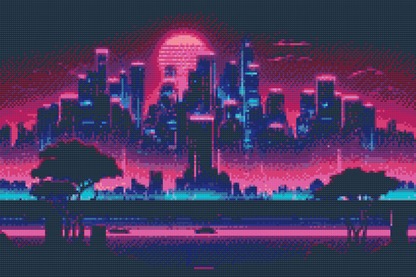 Diamond Painting - Night City
