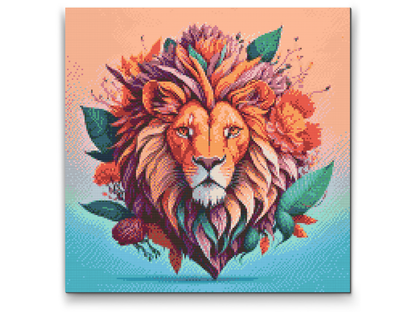 Diamond Painting - Blomsterløve