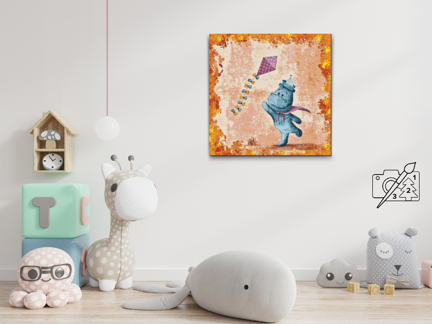 Diamond Painting - Drageflyvning
