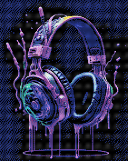 Diamond Painting - Hovedtelefoner