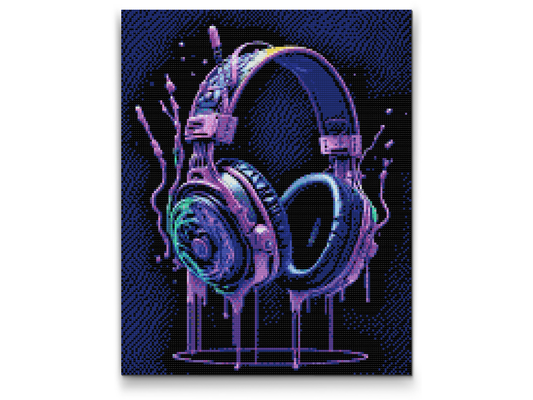 Diamond Painting - Hovedtelefoner