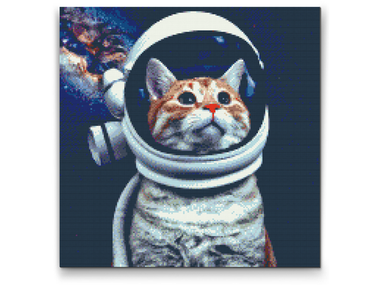 Diamond Painting - Jeg vil være astronaut