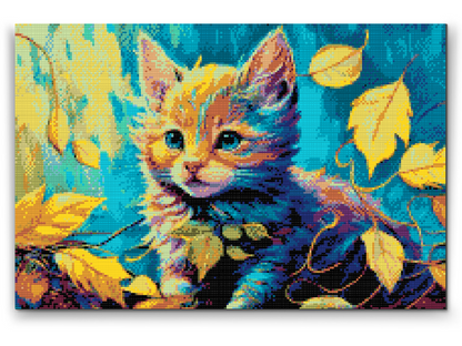 Diamond Painting - Killing blandt bladene