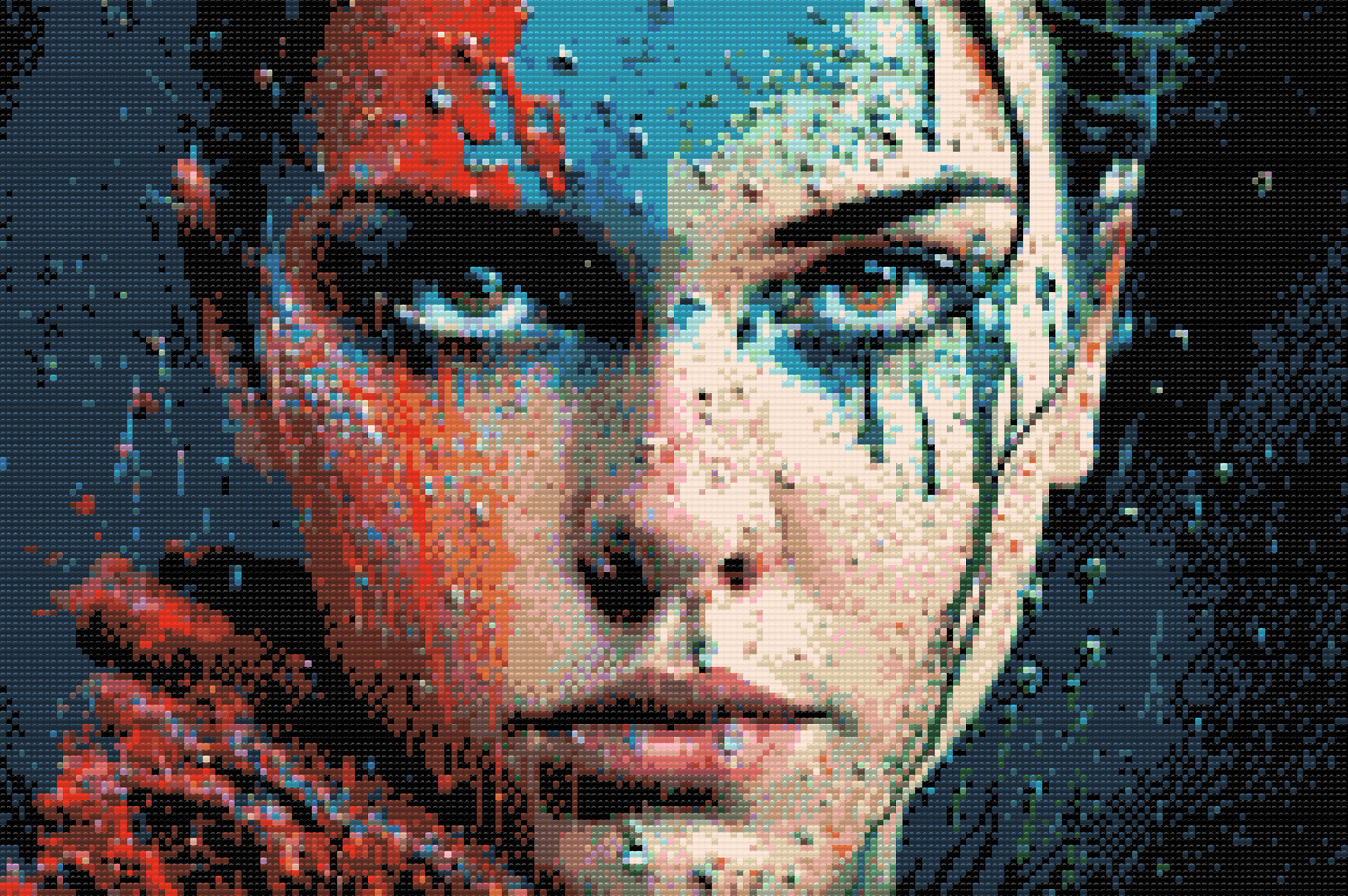 Diamond Painting - Malet kvinde