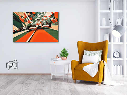 Diamond Painting - Formel 1-løbet