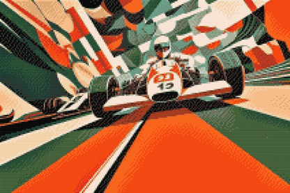 Diamond Painting - Formel 1-løbet