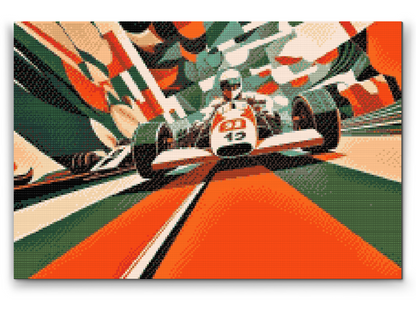 Diamond Painting - Formel 1-løbet