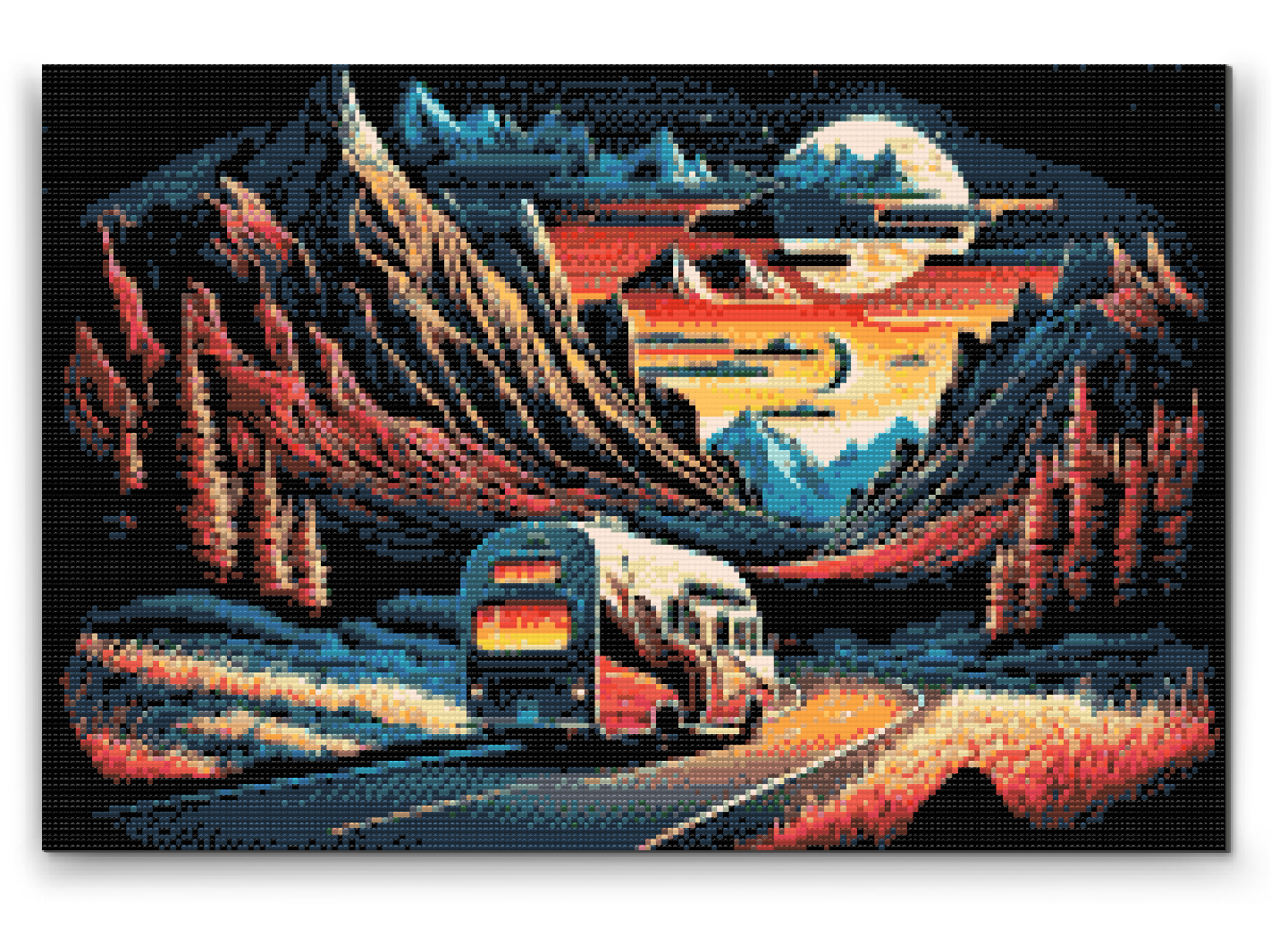 Diamond Painting - Tur til bjergene
