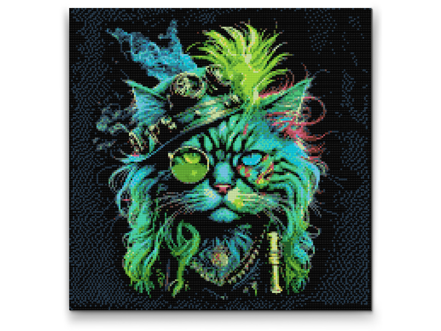 Diamond Painting - Punk Cat