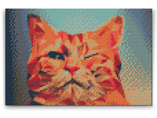 Diamond Painting - Vector Cat