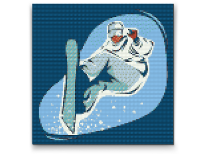 Diamond Painting - Snowboarder