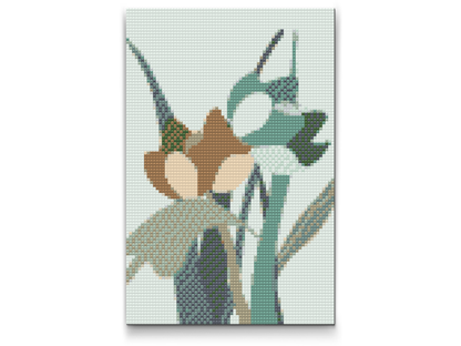 Diamond Painting - Boho-vilde blomster