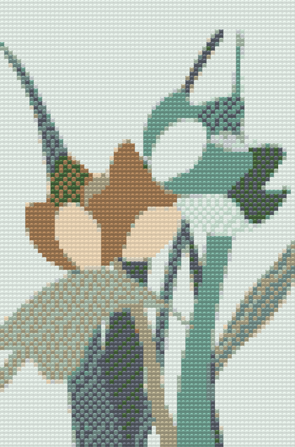Diamond Painting - Boho-vilde blomster