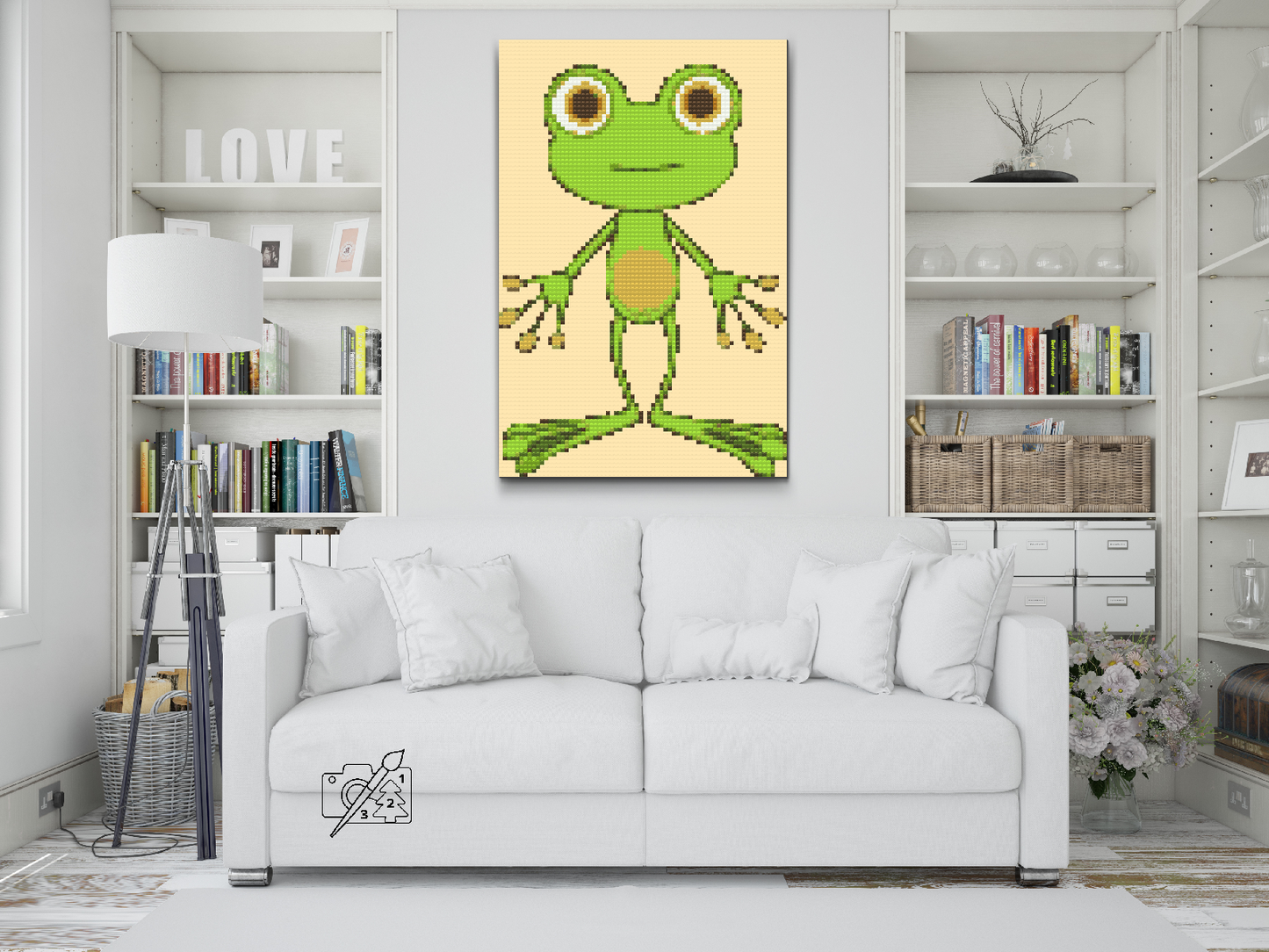 Diamond Painting - Glad Frø