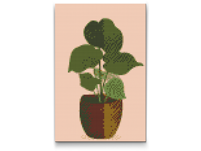 Diamond Painting - Boho-planten i vase 2