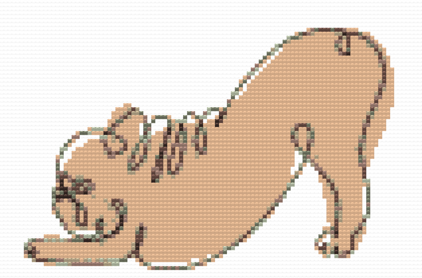 Diamond Painting - Yoga Bulldog