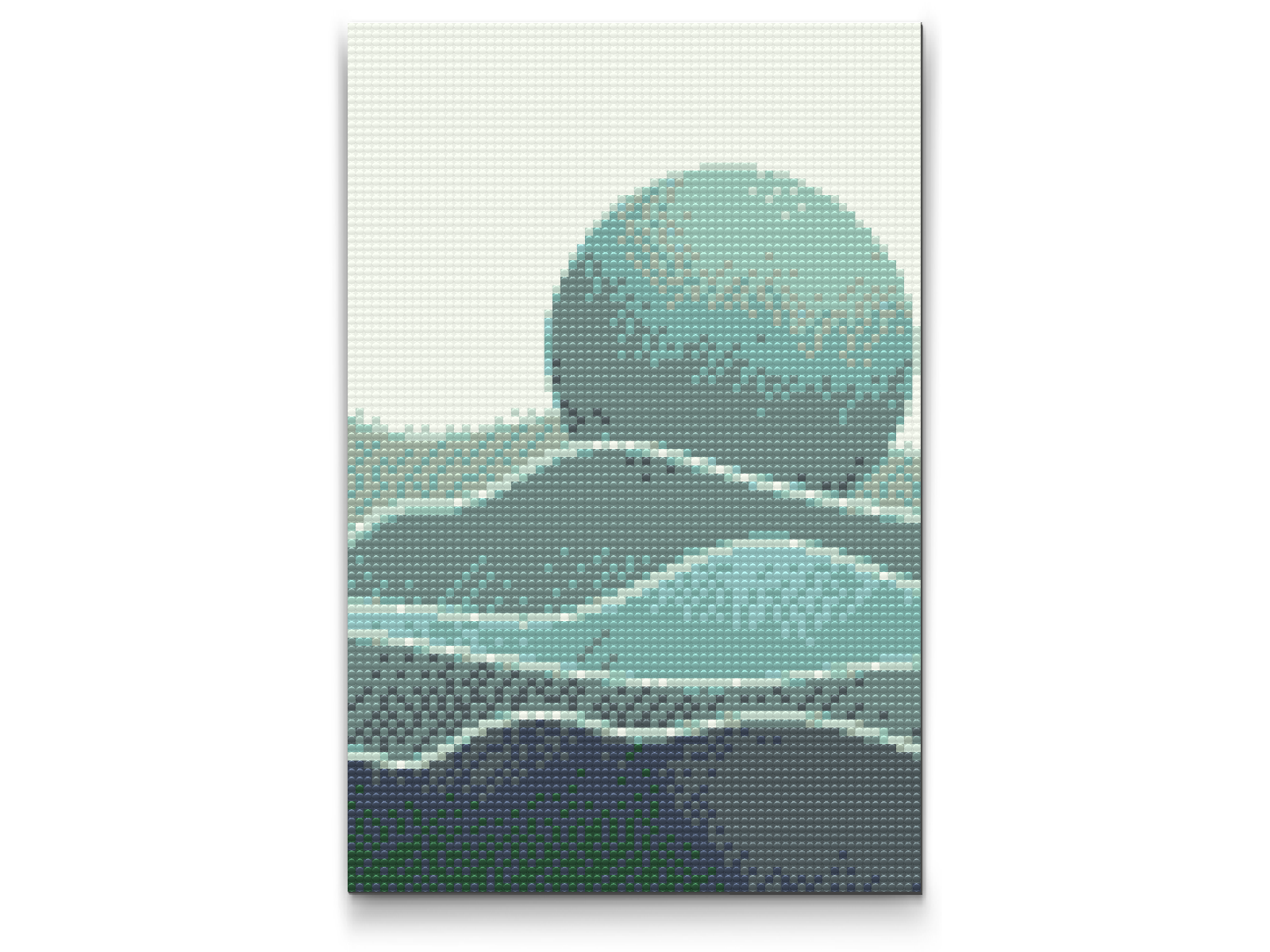 Diamond Painting - Boho Blue Moon